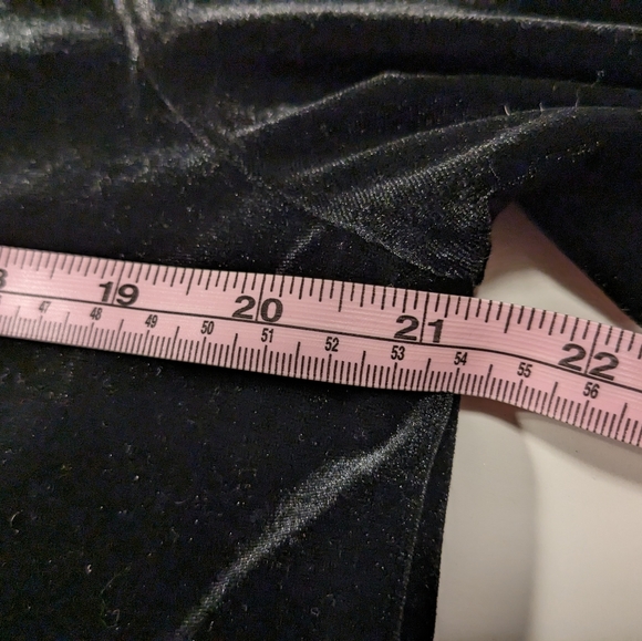 ๐ค Modcloth Bee Buzzworthy Black Velvet Button Up Shirt, XL, NWT - Picture 11 of 13